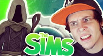 La Muerte visita a los youtubers - Sims 4