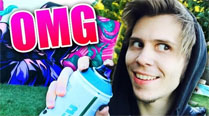 Pintando un mural muy fresco - Epic Vlog