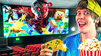 Alquilé un CINE para Jugar Videojuegos